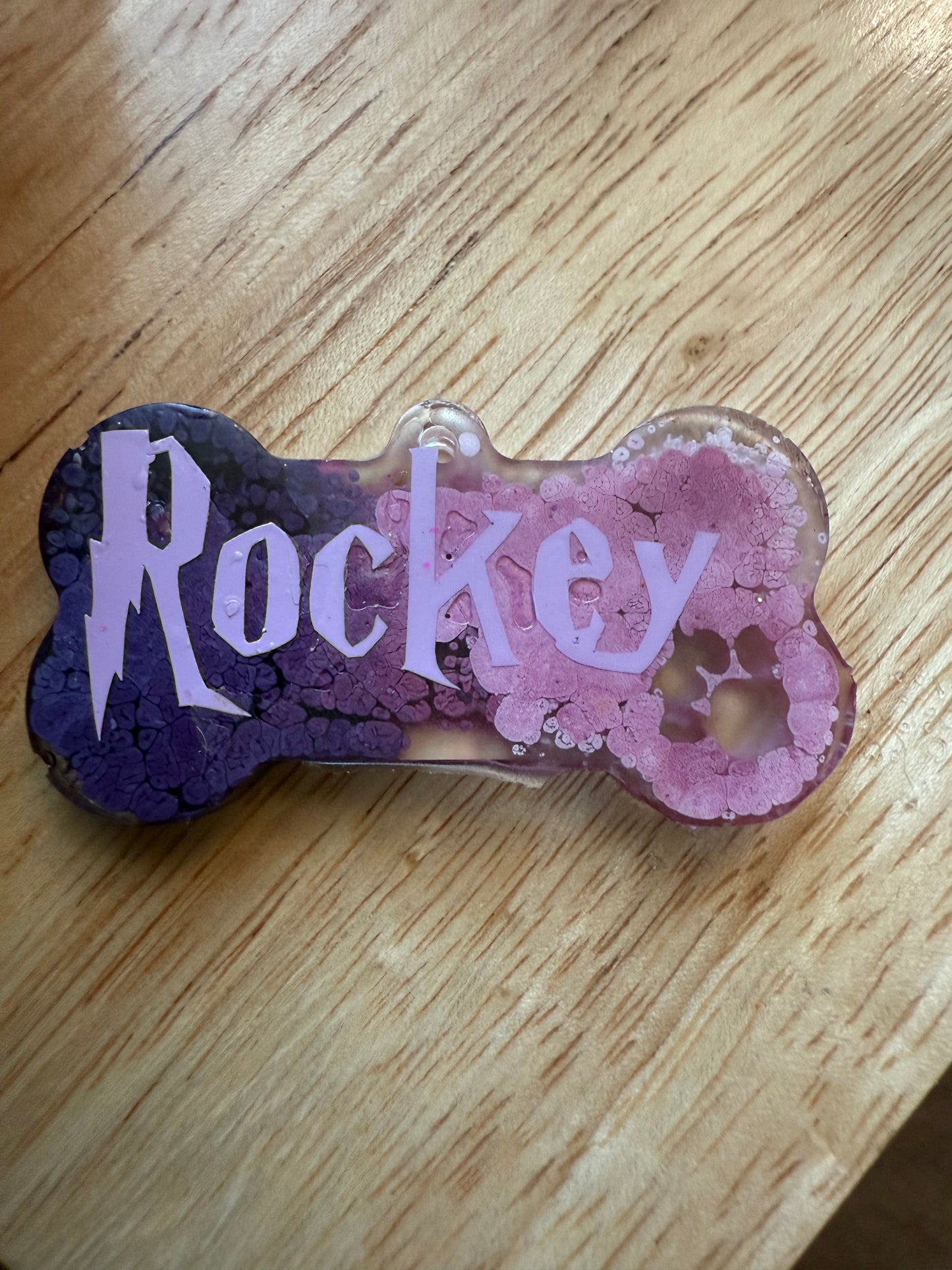 Custom Pet Tag Bone Shape Medium