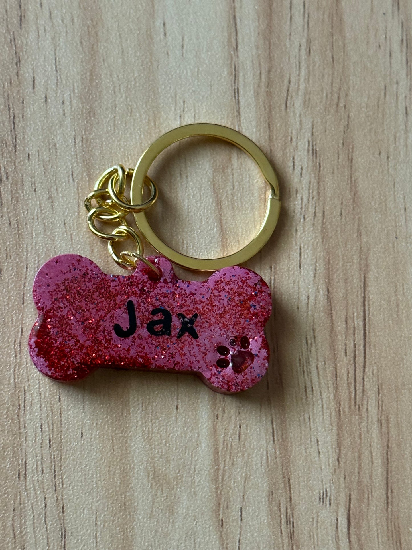 Custom Pet Tag Bone Shape Medium