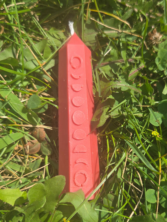 Moon Phases Mini Pillar